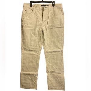 NWT Tommy Hilfiger Relaxed Fit Pant Size 34 Khaki Casual Preppy